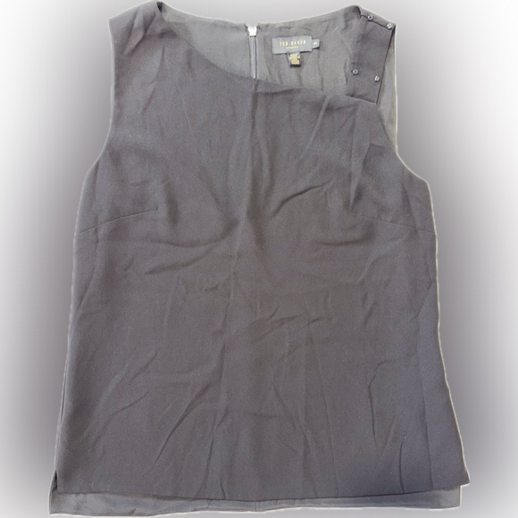Ted Baker London Tops - Ted Baker Asymmetrical Sleeveless Top